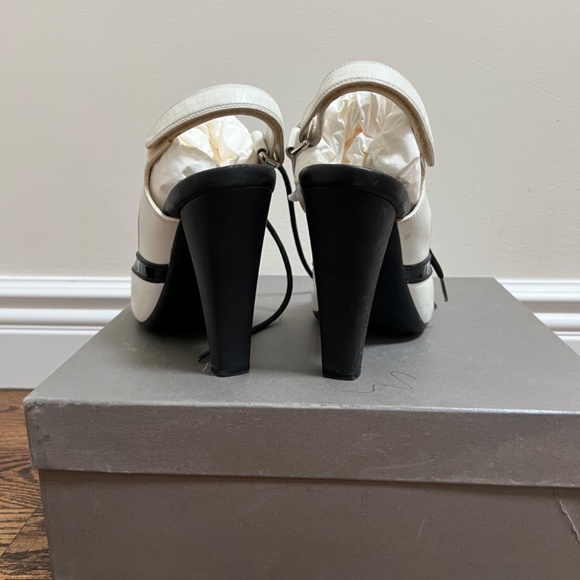 Prada Lace Up Front Sandals Size 39 - Picture 4 of 5